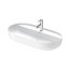 Duravit LUV Umywalka nablatowa 80x40 cm szlifowany spód biały Alpin z powłoką WonderGliss 03808000001 - zdjęcie 1