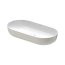 Duravit LUV Umywalka nablatowa 80x40 cm szlifowany spód biały/szary satynowy z powłoką WonderGliss 03798023001 - zdjęcie 1