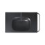 Duravit Manhattan Bateria umywalkowa z korkiem czarny mat MH1020001046 - zdjęcie 5