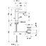 Duravit Manhattan Bateria umywalkowa FreshStart z korkiem chrom MH1021001010 - zdjęcie 3
