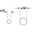 Duravit Manhattan Bateria umywalkowa podtynkowa czarny mat MH1070004046 - zdjęcie 3