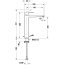 Duravit Manhattan Bateria umywalkowa wysoka czarny mat MH1040002046 - zdjęcie 3