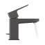 Duravit Manhattan Bateria umywalkowa z korkiem czarny mat MH1010001046 - zdjęcie 2