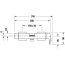 Duravit Manhattan Bateria wannowa natynkowa chrom MH5230000010 - zdjęcie 4