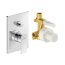 Duravit Manhattan Bateria wannowo-prysznicowa podtynkowa chrom MH4210008010 - zdjęcie 1