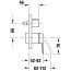 Duravit Manhattan Bateria wannowo-prysznicowa podtynkowa chrom MH5210012010 - zdjęcie 3