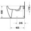 Duravit Me by Starck Bidet stojący biały z powłoką WonderGliss 22891032001 - zdjęcie 4