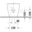 Duravit Me by Starck Bidet stojący biały z powłoką WonderGliss 22891032001 - zdjęcie 3
