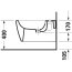 Duravit ME by Starck Bidet biały satynowy 2288153200 - zdjęcie 3