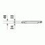 Duravit ME by Starck Deska zwykła biały/biały jedwabny mat 0020012600 - zdjęcie 4