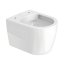 Duravit ME by Starck Toaleta WC Compact krótka 37x48 cm Rimless bez kołnierza z powłoką WonderGliss biała 25300900001 - zdjęcie 1