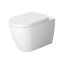 Duravit ME by Starck Miska WC stojąca 37x60 cm, lejowa, biała z powłoką WonderGliss 21690900001 - zdjęcie 2