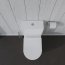 Duravit ME by Starck Miska WC stojąca 37x65 cm, lejowa, biała 2170090000 - zdjęcie 13