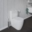 Duravit ME by Starck Miska WC stojąca 37x65 cm, lejowa, biała 2170090000 - zdjęcie 17