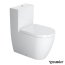 Duravit ME by Starck Miska WC stojąca 37x65 cm HygieneGlaze, lejowa, biała 2170092000 - zdjęcie 1