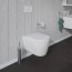 Duravit ME by Starck Toaleta WC standardowa 57x37 cm Rimless bez kołnierza biała 2529090000 - zdjęcie 35
