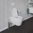 Duravit ME by Starck Toaleta WC standardowa 57x37 cm Rimless bez kołnierza biała 2529090000 - zdjęcie 38