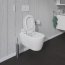 Duravit ME by Starck Toaleta WC podwieszana 57x37 cm Rimless bez kołnierza, biała 2529590000 - zdjęcie 21