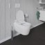 Duravit ME by Starck Toaleta WC podwieszana 57x37 cm Rimless bez kołnierza, biała 2529590000 - zdjęcie 26