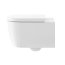 Duravit ME by Starck Miska WC podwieszana 37x57 cm, lejowa, biała z powłoką WonderGliss 25280900001 - zdjęcie 8