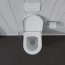 Duravit ME by Starck Miska WC podwieszana 37x57 cm, lejowa, biała z powłoką WonderGliss 25280900001 - zdjęcie 17