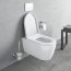 Duravit Me by Starck Toaleta WC podwieszana 37x57 cm, z powłoką WonderGliss, biała 25290900001 - zdjęcie 32