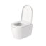 Duravit ME by Starck Toaleta WC 48x33 cm krótka bez kołnierza biały połysk/biały półmat z powłoką WonderGliss 25300926001 - zdjęcie 6