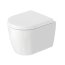 Duravit ME by Starck Toaleta WC 48x37 cm krótka bez kołnierza biały/biały satynowy mat z powłoką HygieneGlaze 2530099000 - zdjęcie 2