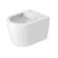 Duravit ME by Starck Toaleta WC 48x37 cm krótka bez kołnierza biały/biały satynowy mat z powłoką HygieneGlaze 2530099000 - zdjęcie 1
