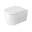 Duravit ME by Starck Toaleta WC 57x37 cm bez kołnierza biały/ biały jedwabny mat z powłoką HygieneGlaze 2529099000 - zdjęcie 2