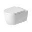 Duravit ME by Starck Toaleta WC 57x37 cm bez kołnierza HygieneFlush z powłoką biały jedwabny mat 2579099000 - zdjęcie 1