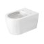 Duravit ME by Starck Toaleta WC bez kołnierza biały połysk/biały półmat z powłoką WonderGliss 25290926001 - zdjęcie 1