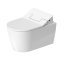 Duravit ME by Starck Toaleta WC do SensoWash 57x37 cm bez kołnierza HygieneFlush z powłoką biała 2579592000 - zdjęcie 1