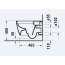 Duravit ME by Starck Toaleta WC HygieneFlush bez kołnierza biała z powłoką HygieneGlaze 2517092000 - zdjęcie 3
