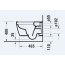 Duravit ME by Starck Toaleta WC HygieneFlush bez kołnierza spłukiwanie 4,5/3 l biała z powłoką HygieneGlaze 2518092000 - zdjęcie 5