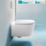 Duravit ME by Starck Toaleta WC HygieneFlush bez kołnierza spłukiwanie 4/2 l biała z powłoką HygieneGlaze 2584092000 - zdjęcie 2