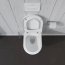 Duravit ME by Starck Toaleta WC HygieneFlush bez kołnierza biały satynowy z powłoką HygieneGlaze 257909AC00 - zdjęcie 13