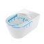Duravit ME by Starck Toaleta WC HygieneFlush bez kołnierza biały satynowy z powłoką HygieneGlaze 257909AC00 - zdjęcie 2