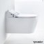 Duravit ME by Starck Toaleta WC podwieszana 57x37 cm HygieneGlaze, biała 2528592000 - zdjęcie 5