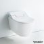 Duravit ME by Starck Toaleta WC podwieszana 57x37 cm z powłoką Wondergliss, biała 25285900001 - zdjęcie 4