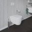 Duravit ME by Starck Toaleta WC biały satynowy z powłoką HygieneGlaze 252809AC00 - zdjęcie 2