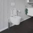 Duravit ME by Starck Toaleta WC Rimless bez kołnierza krótka biały satynowy z powłoką HygieneGlaze 253009AC00 - zdjęcie 10