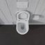 Duravit ME by Starck Toaleta WC Rimless bez kołnierza krótka biały satynowy z powłoką HygieneGlaze 253009AC00 - zdjęcie 11
