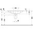 Duravit ME by Starck Umywalka meblowa 103x49 cm bez otworu na baterię biały satynowy 2336103260 - zdjęcie 6