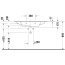 Duravit ME by Starck Umywalka meblowa 103x49 cm z otworem na baterię biały satynowy 2336103200 - zdjęcie 7