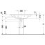 Duravit ME by Starck Umywalka meblowa 103x49 cm z otworem na baterię biały satynowy 2336103200 - zdjęcie 6