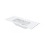 Duravit ME by Starck Umywalka meblowa 123x49 cm bez otworu na baterię biały satynowy z powłoką WonderGliss 23361232601 - zdjęcie 1