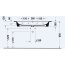 Duravit ME by Starck Umywalka meblowa 123x49 cm bez otworów na baterie biały satynowy z powłoką WonderGliss 23611232601 - zdjęcie 6