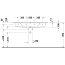 Duravit ME by Starck Umywalka meblowa 123x49 cm z otworem na baterię biały satynowy 2336123200 - zdjęcie 7