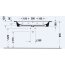 Duravit ME by Starck Umywalka meblowa 123x49 cm z otworem na baterię biały Alpin z powłoką WonderGliss 23611200001 - zdjęcie 3